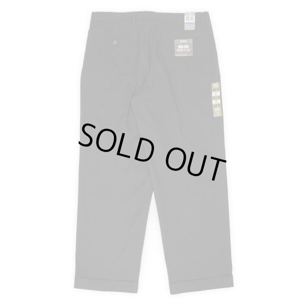 画像2: 00's DOCKERS 2タック チノトラウザー “DEADSTOCK / BLACK / W36 L29” (2)