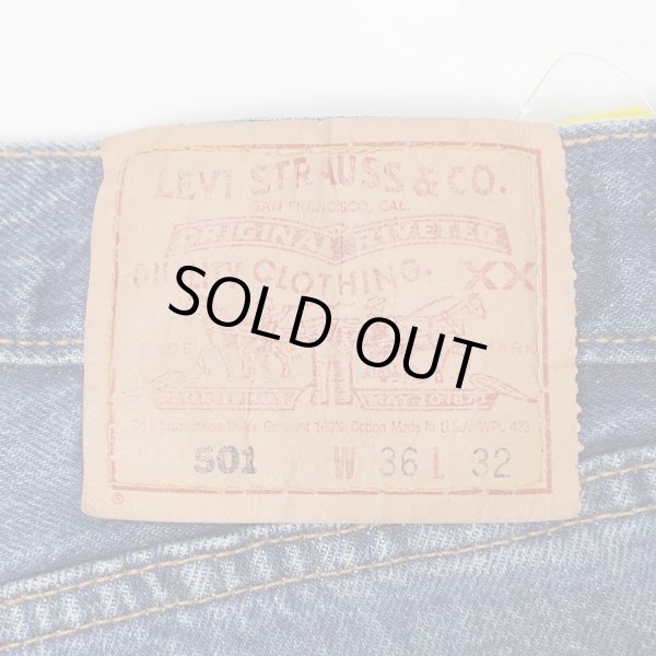 画像3: Early 00's Levi's 501 デニムパンツ "MADE IN USA / W36 L32" (3)