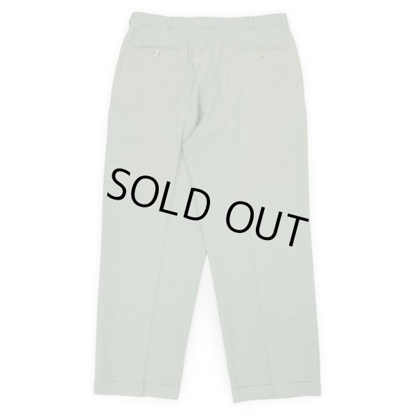 画像2: 00's Slates 2タックトラウザー "ハウンドトゥース / W34 L30" (2)