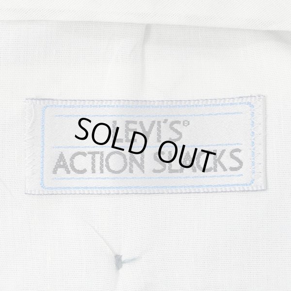 画像3: 90's Levi's アクションスラックス "MADE IN USA / HEATHER BLUE" (3)