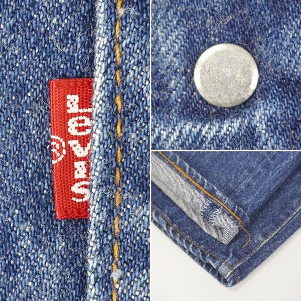 画像3: 80's Levi's 501 デニムパンツ "MADE IN USA / 内股シングル" (3)