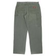 画像2: 00's Dickies ダックペインターパンツ "MOS GREEN / W36 L32" (2)