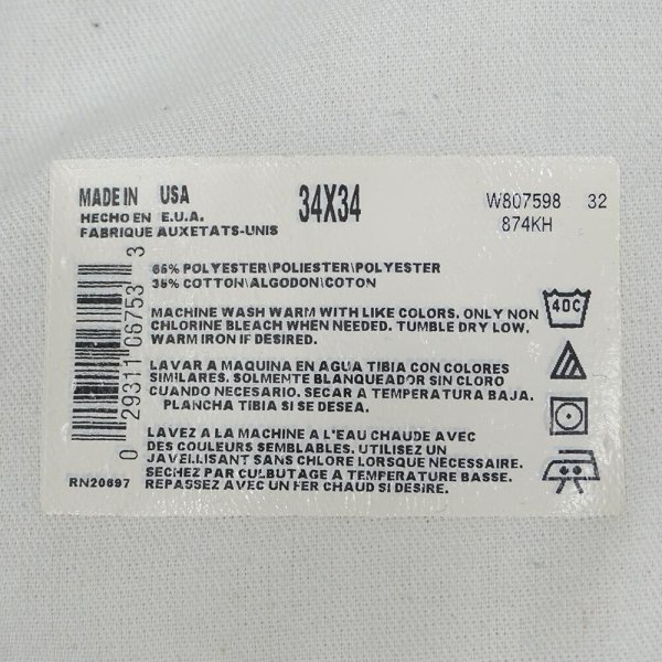 画像3: 90's Dickies 874 ワークパンツ "MADE IN USA / W34 L29相当" (3)