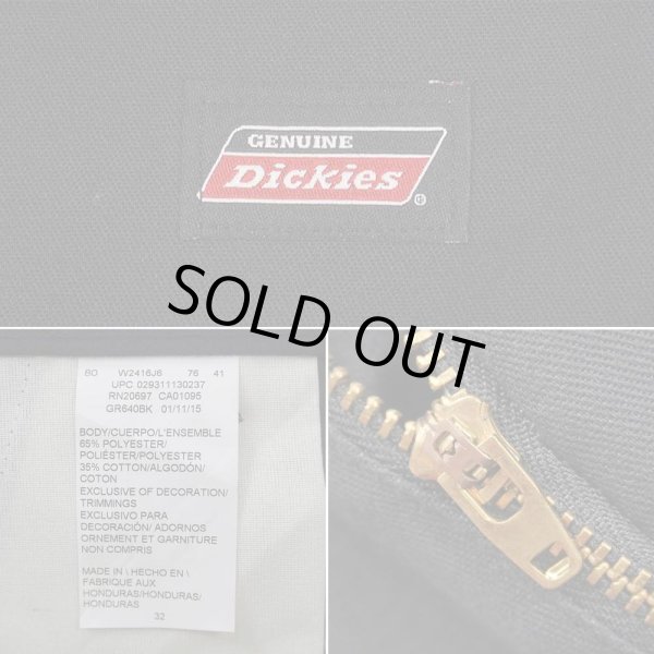 画像4: 00's Dickies ワークショーツ "DEADSTOCK / BLACK" (4)