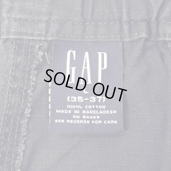 画像3: Early 00's OLD GAP リップストップ ベイカーショーツ (3)