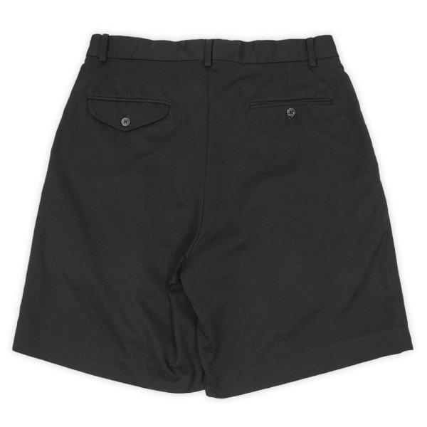 画像2: 90's Polo Ralph Lauren 2タック ポリエステルショーツ "BLACK" (2)