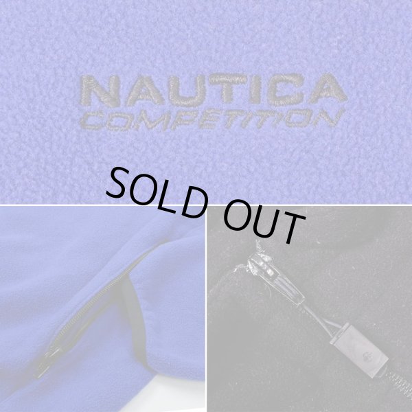 画像4: 90's NAUTICA ハーフジップ フリースジャケット "COMPETITION" (4)