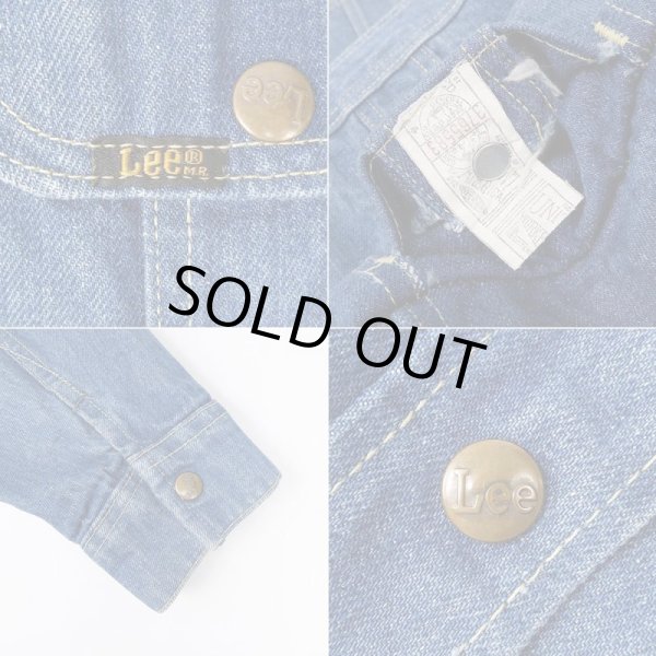 画像4: 70's Lee デニムブッシュジャケット "MADE IN USA" (4)