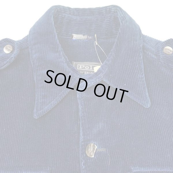 画像4: 70's Polo Ralph Lauren 太畝コーデュロイジャケット "動物ボタン" (4)