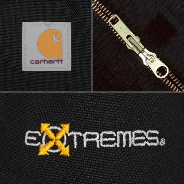 画像3: 00's Carhartt エクストリームコート "C55 BLK / DEADSTOCK" (3)