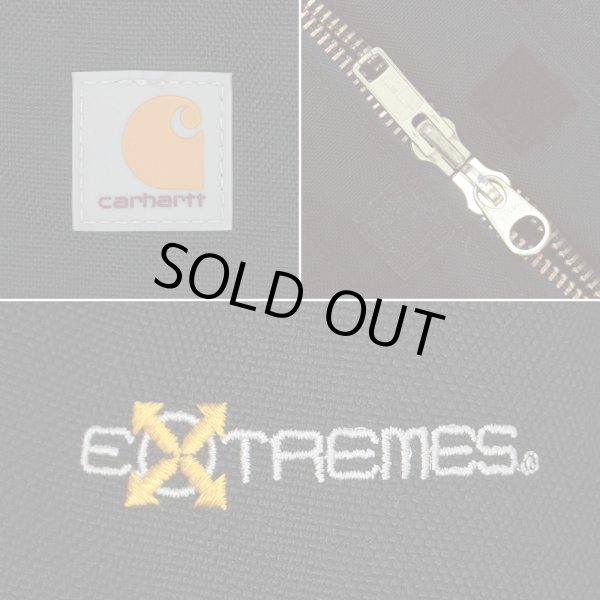 画像3: 00's Carhartt エクストリームコート "C55 BLK / DEADSTOCK" (3)