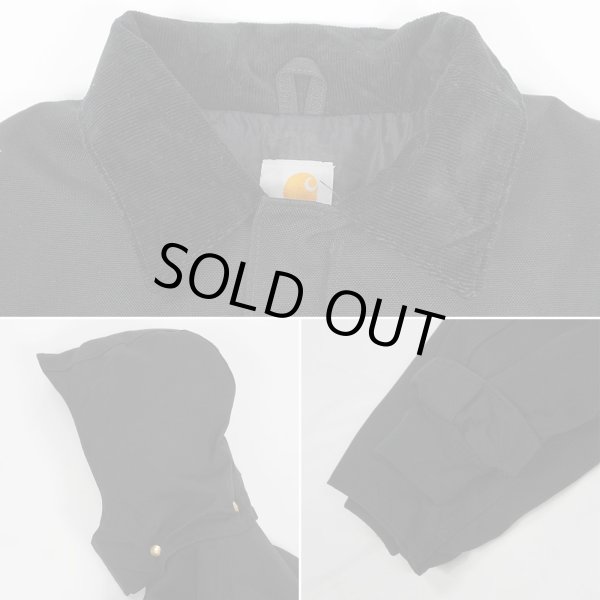 画像4: 00's Carhartt エクストリームコート "C55 BLK / DEADSTOCK" (4)