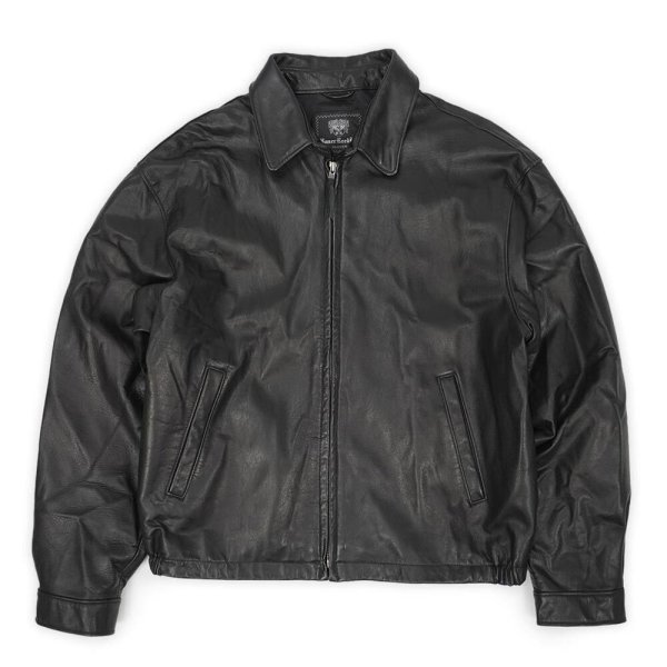 画像1: 00's Homer Reed レザースポーツジャケット "MADE IN USA" (1)