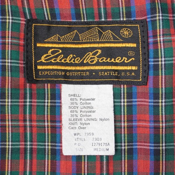 画像2: 80's Eddie Bauer キャップショルダージャケット (2)