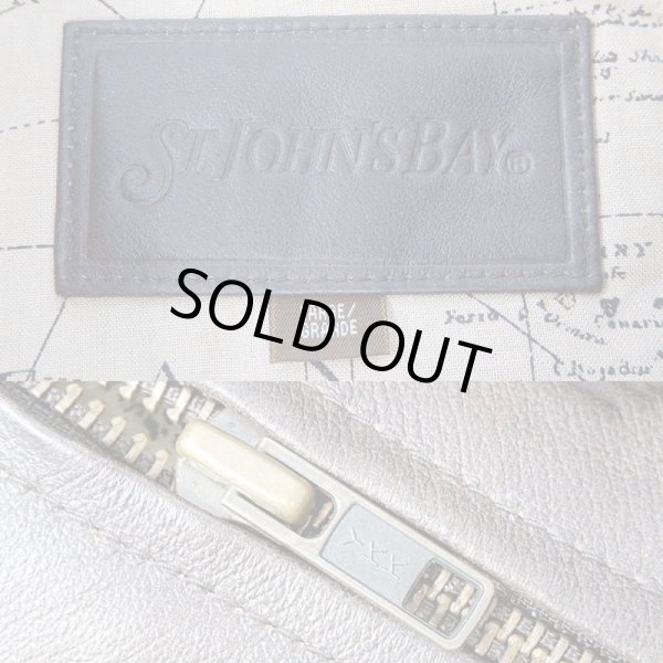 画像3: 90-00's St John's Bay A-2 type レザージャケット (3)