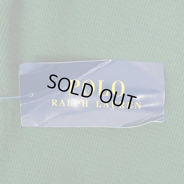 画像3: 00's Polo Ralph Lauren L/S サーマル "GREEN / DEADSTOCK" (3)