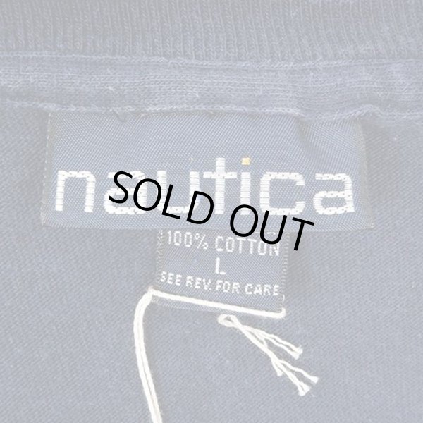 画像2: 90's NAUTICA ロゴプリントTシャツ "MADE IN USA" (2)