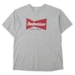 画像1: 00's Budweiser ロゴプリントTシャツ (1)