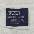 画像2: 90's Polo Ralph Lauren ロゴ刺繍 Tシャツ "OATMEAL" (2)