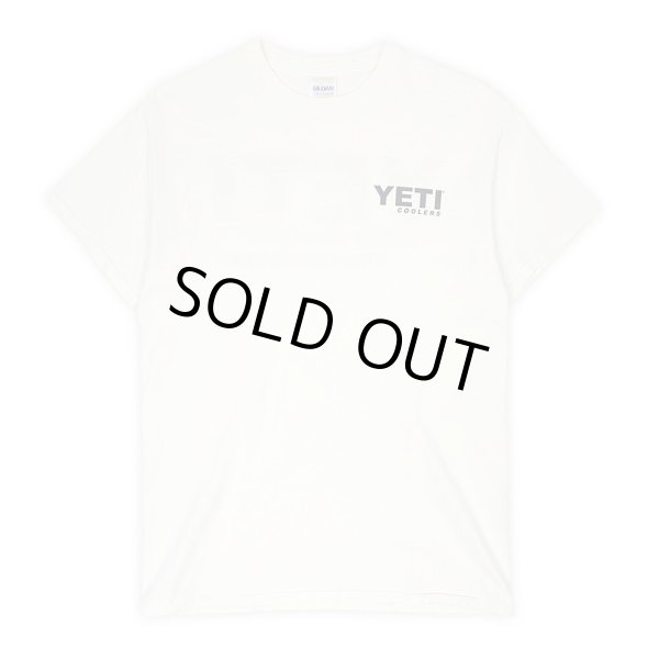 画像2: 00's YETI ロゴプリントTシャツ (2)