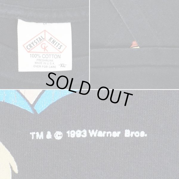 画像2: 90's LOONEY TUNES プリントTシャツ “MADE IN USA” (2)