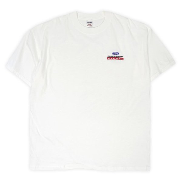 画像1: 00's Ford ロゴ刺繍Tシャツ “DEADSTOCK / JERZEES body” (1)