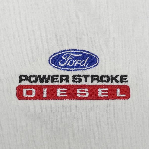 画像2: 00's Ford ロゴ刺繍Tシャツ “DEADSTOCK / JERZEES body” (2)