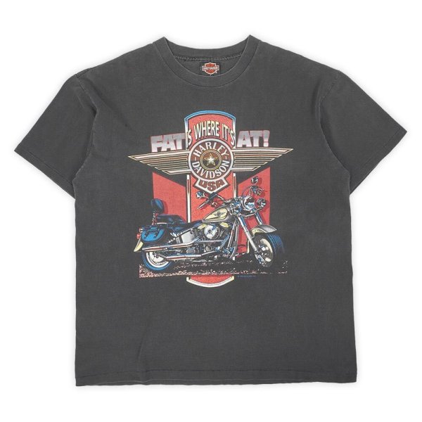 画像1: 90's HARLEY-DAVIDSON 両面プリントTシャツ "MADE IN USA" (1)