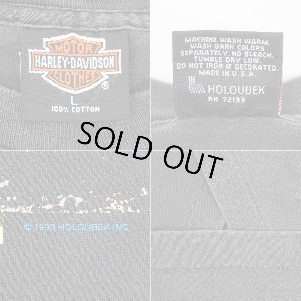 画像3: 90's HARLEY-DAVIDSON 両面プリントTシャツ "MADE IN USA" (3)