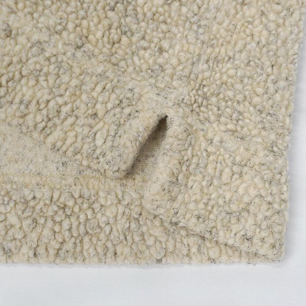 画像4: 90's L.L.Bean モックネック フリースカットソー "IVORY" (4)