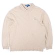 画像1: 00's Polo Ralph Lauren L/S ポロシャツ "BEIGE" (1)