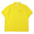 画像1: 90-00's LACOSTE ポロシャツ “DESIGNED IN FRANCE / YELLOW” (1)