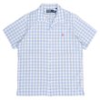 画像1: 00's Polo Ralph Lauren S/S ギンガムチェック柄 オープンカラーシャツ (1)