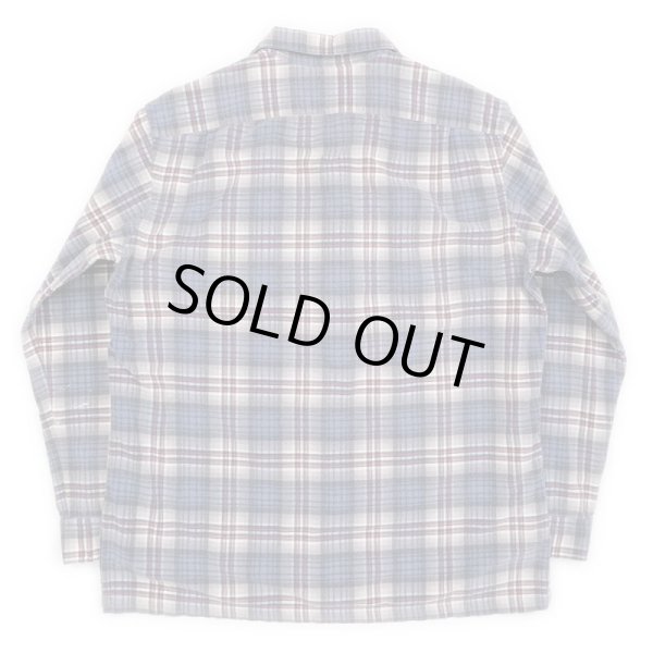 画像2: 90's Polo Ralph Lauren オープンカラー プリントネルシャツ (2)