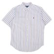 画像1: 90's Polo Ralph Lauren S/S ボタンダウンシャツ "CLASSIC FIT / 3点留め" (1)