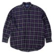 画像1: 90's Polo Ralph Lauren ボタンダウンシャツ "BLACK / BLAKE" (1)