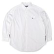 画像1: 00's Polo Ralph Lauren ボタンダウンシャツ "WHITE / CLASSIC FIT" (1)