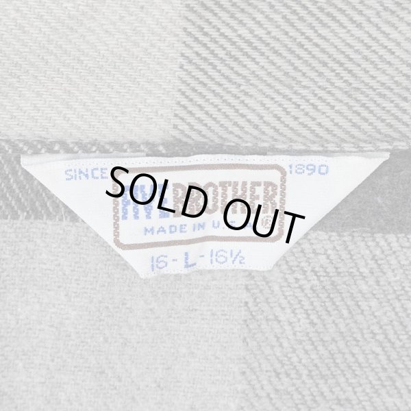 画像2: 80's FIVE BROTHER ヘビーネルシャツ "MADE IN USA" (2)