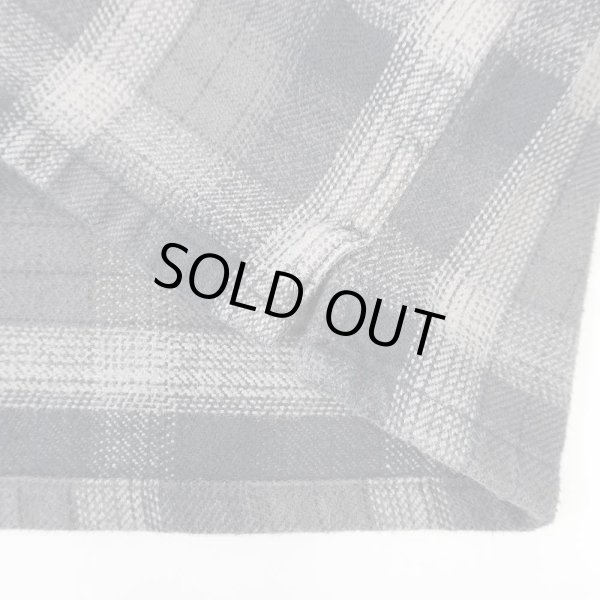 画像3: 90's ST.JOHN’S BAY ヘビーネルシャツ “BLACK PLAID” (3)