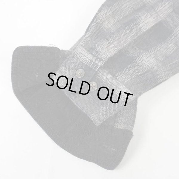 画像4: 90's ST.JOHN’S BAY ヘビーネルシャツ “BLACK PLAID” (4)