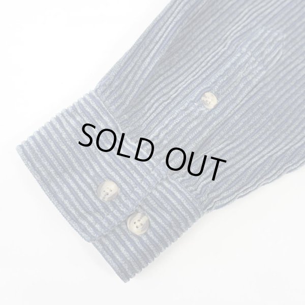 画像4: 90's North Crest 太畝コーデュロイ ワークシャツ (4)