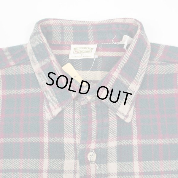 画像3: 90's FIVE BROTHER ヘビーネルシャツ "MADE IN USA" (3)