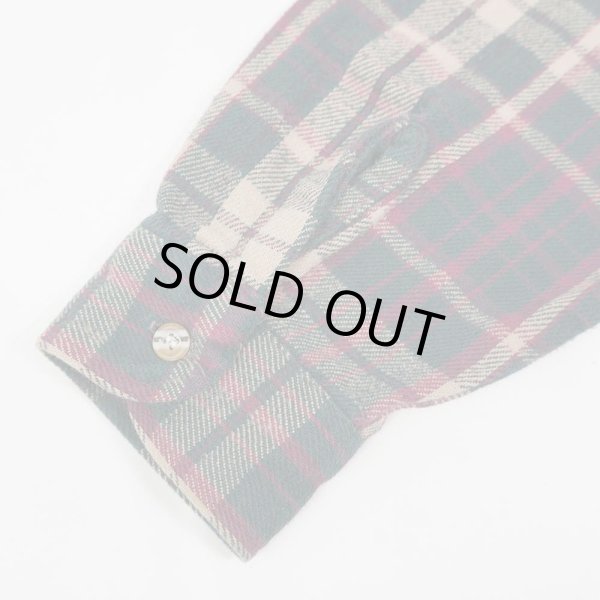 画像4: 90's FIVE BROTHER ヘビーネルシャツ "MADE IN USA" (4)