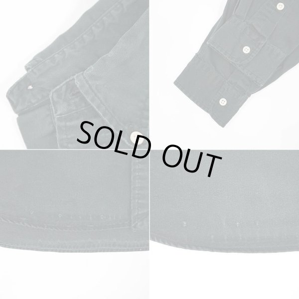 画像5: 90's Polo Ralph Lauren ボタンダウンシャツ "BLACK / BLAKE" (5)