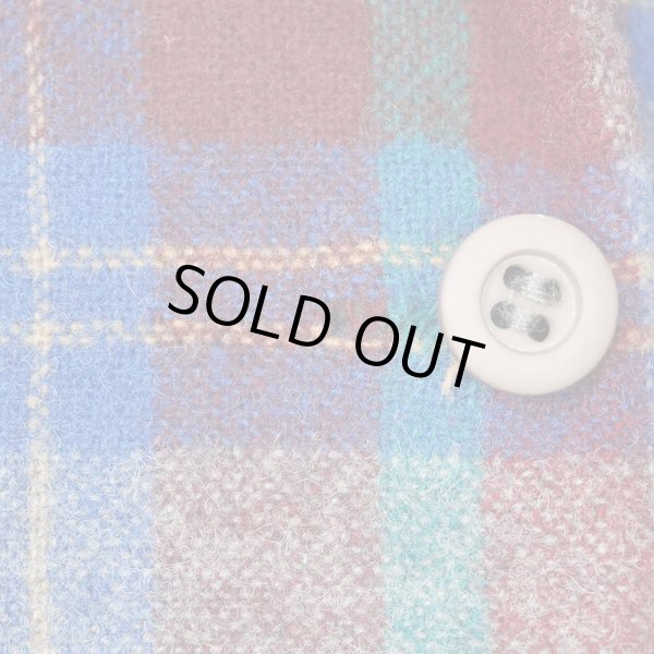 画像5: 70's Pendleton オープンカラー ウールシャツ "MADE IN USA / Burgundy Plaid" (5)