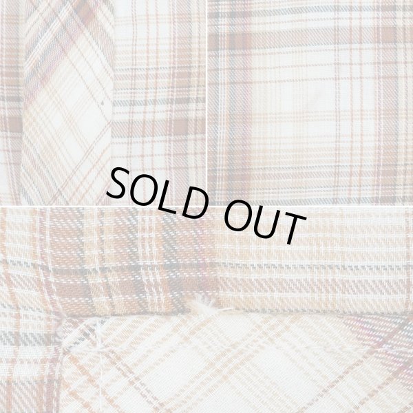 画像4: 80's KENNINGTON オンブレチェック柄 ウエスタンシャツ (4)