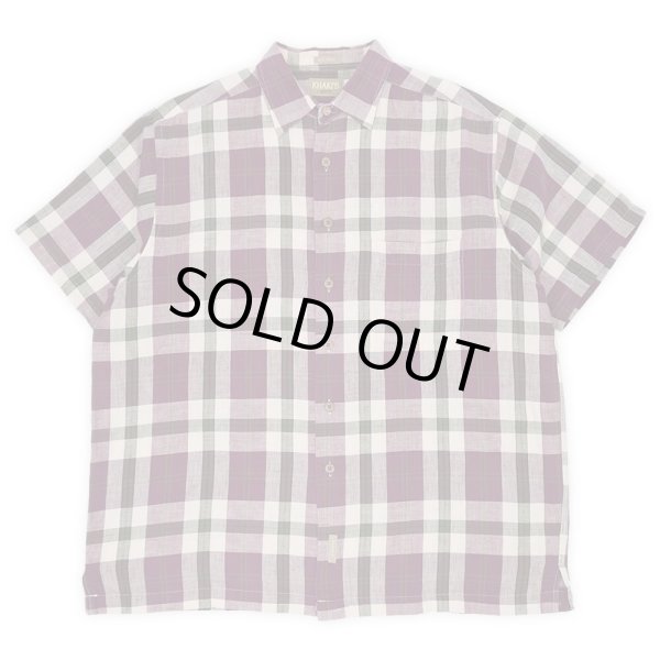 画像1: 90-00's KHAKI'S by ARROW S/S レギュラーカラーシャツ "BIG SHIRT / DEADSTOCK" (1)