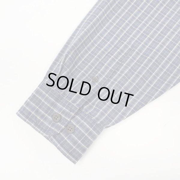 画像4: 00's Eddie Bauer ボタンダウンシャツ “Navy Plaid” (4)
