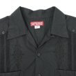 画像3: 90-00's LA BODEGUITA DEL MEDIO コットンキューバシャツ “ALL BLACK” (3)