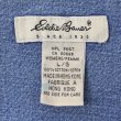 画像2: 90's Eddie Bauer ハーフジップ デニムワークシャツ (2)